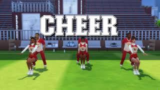 Cheer Partner Stunts  (Sims 4 Animation)