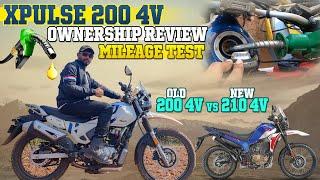 Xpulse mileage test & ownership review || xpulse 210 vs xpulse 200