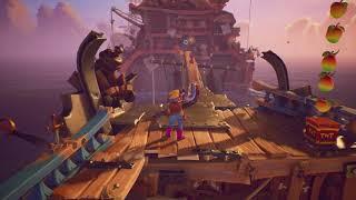 Crash Bandicoot 4 Coco, Tawna, and Crash vore (Eel Pirate) (EDITED)