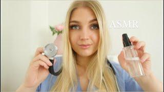 Nurse Roleplay‍️-Face Check Up |german/deutsch |Twinkle ASMR