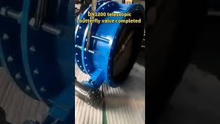 Telescopic flange butterfly valve of Bundor Valve completed~