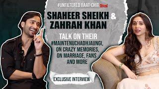 Most Entertaining & Unfiltered Interview of Shaheer Sheikh & Zahrah Khan On Their Song, Marriage