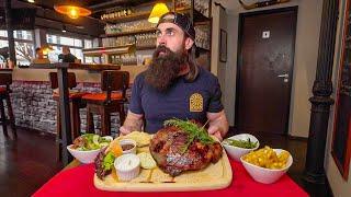 THIS HUGE STEAK CHALLENGE HAS ONLY BEEN BEATEN TWICE IN SEVEN YEARS! | BeardMeatsFood