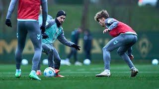 Schmid-Treffer und Kleinfeld-Spiele: So lief das Werder Bremen-Training vor Union Berlin