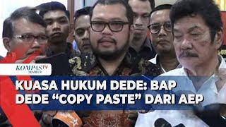 Pengakuan Dede Bersaksi Palsu pada Kasus Vina Cirebon, Kuasa Hukum: BAP Copy Paste Aep