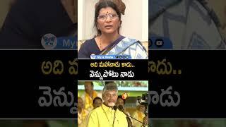 అది మహానాడు కాదు..వెన్నుపోటు నాడు
