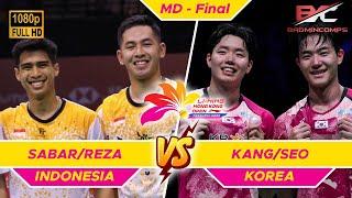 Sabar Karyaman Gutama/M. Reza Pahlevi Isfahani vs Kang Min Hyuk/Seo Seung Jae | Hong Kong Open 2024