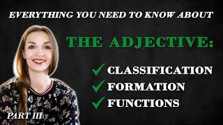 The Adjective // English Grammar Lessons