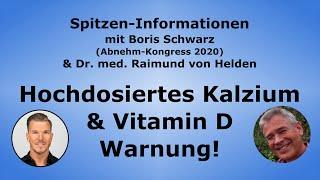 Weshalb Vitamin D essentiell ist und hochdosiertes Kalzium uns schneller ins Grab bringt!