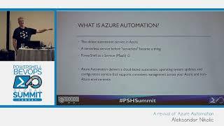 PowerShell Summit 2023: A revival of Azure Automation by Aleksandar Nikolic