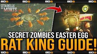 Secret RAT KING CROWN EASTER EGG - INSANE FREE LOOT - Citadelle des Morts Zombies Black Ops 6 Guide