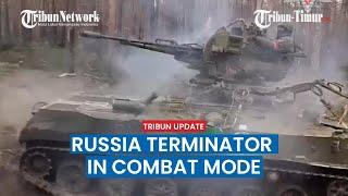 Russia shows footage of BMPT Terminators neutralise a large number of Ukraine servicemen