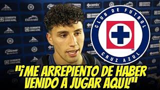 ¡BOMBAZO! JORGE SÁNCHEZ: 'Me ARREPIENTO de haber LLEGADO al CRUZ AZUL' | noticias de cruz azul hoy