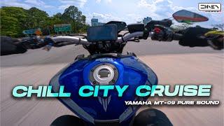 CCC / Chill City Cruising  | Yamaha MT-09 + Yoshimura R55 ASMR [4K]