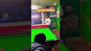 Find the mistake #aliachabacha  #snookerworld #wst