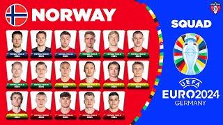 NORWAY SQUAD EURO 2024 QUALIFIERS FT. ERLING HAALAND, MARTIN ODEGAARD | UEFA EURO 2024