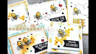 5 Cards 1 Kit | Simon Says Stamp Bee Yourself Card Kit