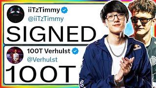 Timmy JOINS NRG?!  100T Roster ANNOUNCED... ALGS Year 5 is CRAZY