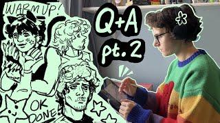 my plan to become a fulltime artist!  Q&A pt. 2