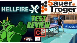 LONG PIPS OX HELLFIRE X BY SAUER & TRÖGER | TEST/REVIEW