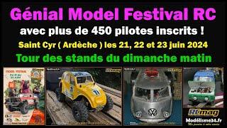 Model Festival Crawler RC à Saint Cyr de juin 2024. Tour des stands du dimanche matin