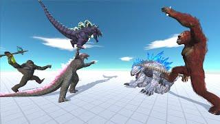 Super Godzilla help Kong and Evolved Godzilla Find and defeat new empire Shimo X Skar King