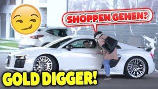 GOLD DIGGER PRANK ENDET im HOTEL BETT! 