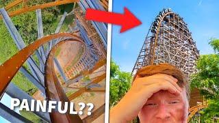 This rollercoaster was PAINFUL??