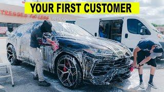 How To Manage Your First Customer in Your Detailing Business (It's Simple)