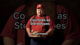 AI Draws Countries as Stereotypes! #ai #aiart #midjourney #country #countries #stereotypes  #funny