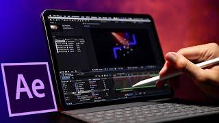 How to edit in After Effects on an iPad Pro