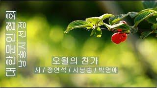 [시낭송] 정연석 / 오월의 찬가 / 시낭송 / 박영애 (낭송시 선정)