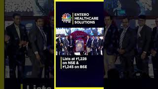 Entero Healthcare Solutions Makes A Muted Debut On D-Street | N18S | CNBC TV18