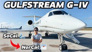 Flying the Gulfstream G-IV into San Francisco!