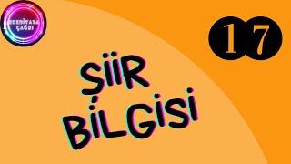 32)ŞİİR BİLGİSİ -17 DİVAN EDEBİYATI NAZIM BİÇİMLERİ VE TÜRLERİ  TERKİBİ BEND TERCİ BEND AYT EDEBİYAT