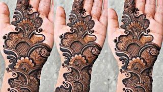 Simple Arabic Mehndi Design 2022 llआसान मेहंदी डिजाइन। । Easiest mehndi design for begginers ll