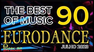 EURODANCE 90s  JULHO  2023 - DJ EDINHO SP - THE BEST OF MUSIC - FLASH BACKs - ÉPOCAS - 90s