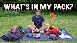 What's In My Pack? Multi-day Hiking Load Out