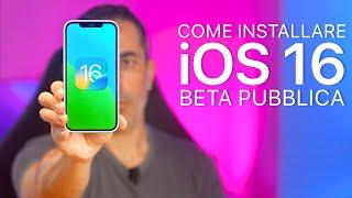 iOS 16 BETA Pubblica | Guida all'Installazione