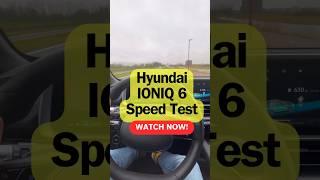 Hyundai Ioniq 6 | 0 to 100 in seconds! #car