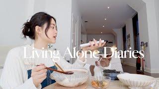 Living Alone Diaries | Casual week of getting my life together, shopping haul, girls night, cooking!