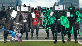 NEW TITANS GREEN VS TITANS DAFAQBOOM! SKIBIDI TOILET In Garrys Mod!