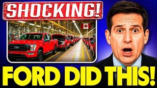 Ford Made SHOCKING CAR Deal with Canada: BYE BYE USA!