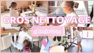 MOTIVATION NETTOYAGE : GROS MÉNAGE D’AUTOMNE • Clean with me • Astuces