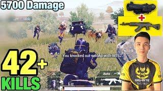 KING OF M762 | 42 KILLS SOLO VS SQUAD | NEW WORLD RECORD IN PUBG MOBILE TACAZ