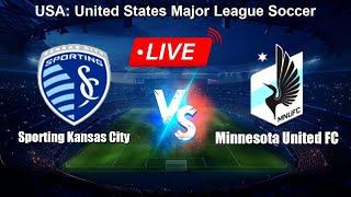  LIVE: Sporting Kansas City vs Minnesota United FC - Live Score Today