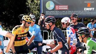 Chris Froome Leads Vuelta Rider Protest