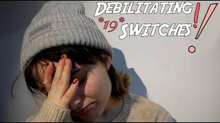 Debilitating SWITCHES !! 19 On Cam .. | BTScenes | Dissociative Identity Disorder
