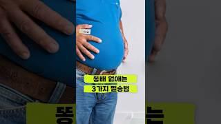 다이어트 전문의사가 알려주는 뱃살 없애는 생활습관 #다이어트 #운동 #뱃살 #똥배