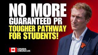 No More Guaranteed PR: Canada’s Tougher Path for International Students! | Canada Immigration 2024